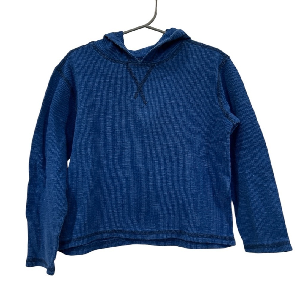 Blue Hooded Sweater